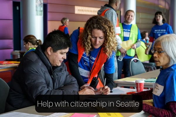 Help with citizenship in Seattle